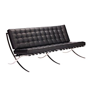 Диван Barcelona Loverseat Sofa Black