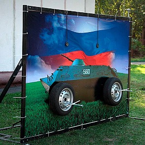 Военный шиномонтаж