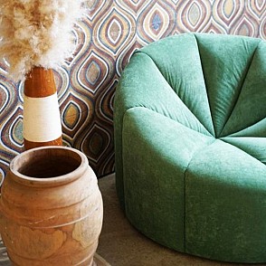 Кресло Velvet Green Pouf