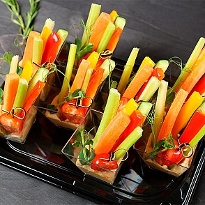 Крудите с хумусом
