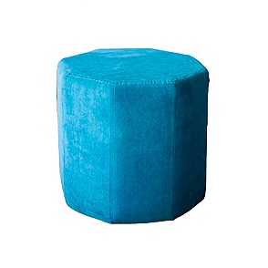 Пуфик Big Shape Aquamarine Polygonal