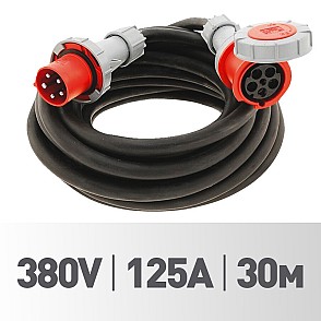 Силовой кабель 380V-125А-30 м
