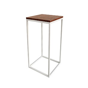 Коктейльный стол High Cube белый