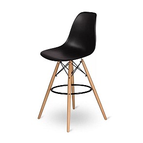 Стул барный Eames черный