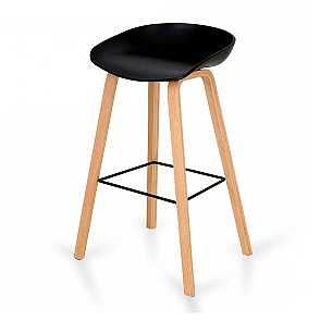 Стул барный Wood Black