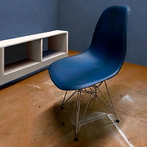 Стул Eames металл синий