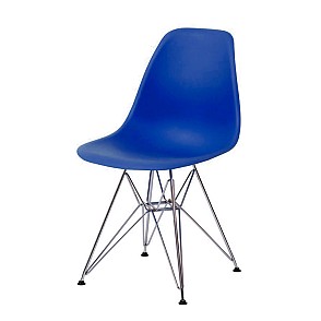 Стул Eames металл синий