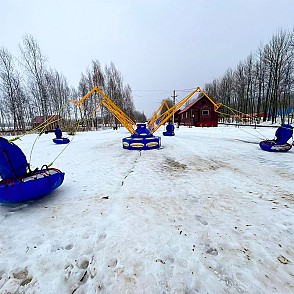 Тюбинг карусель (кросс)