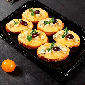 Запеченная брускетта