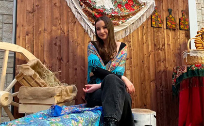 В русском стиле